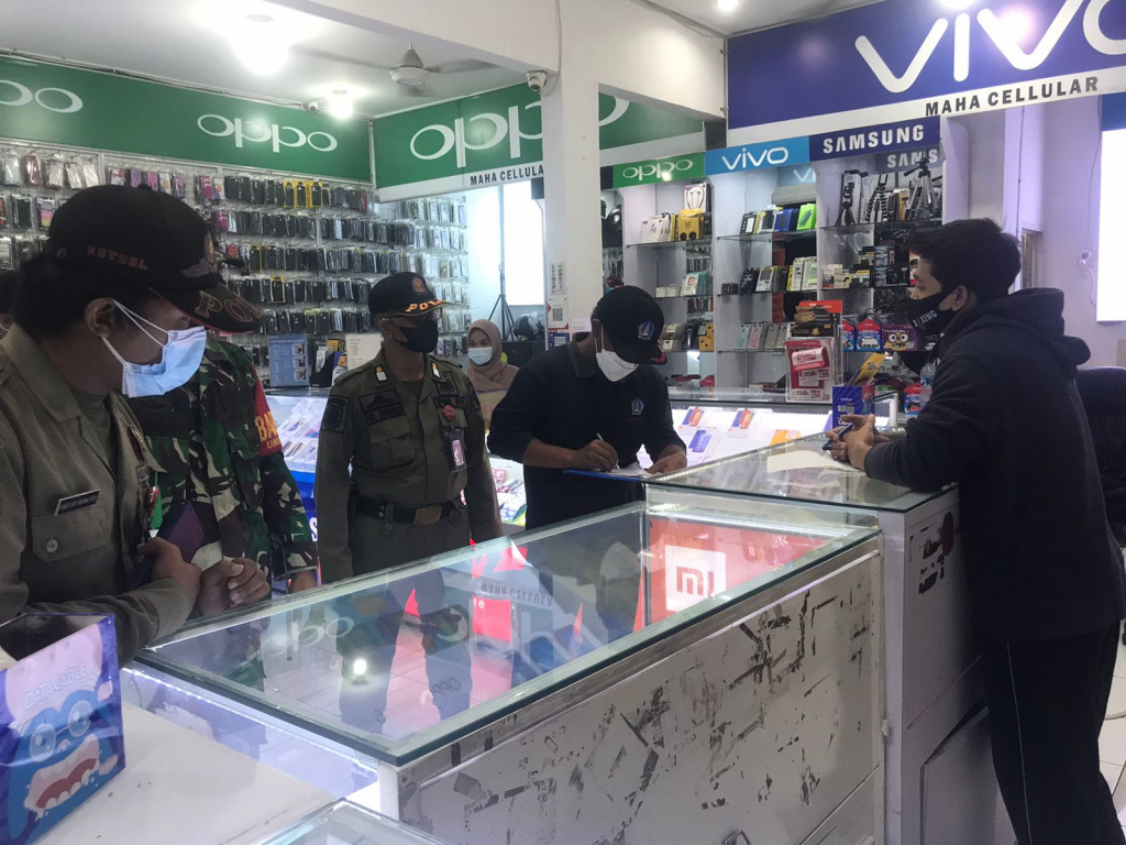 Senin, 06 September 2021 - Giat Penegakan Prokes untuk Pengendalian Penyebaran Covid-19